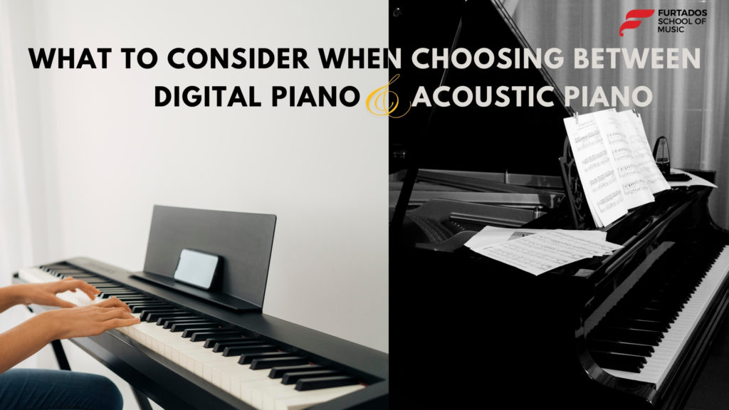 What to Consider When Choosing Between Acoustic and Digital Pianos!