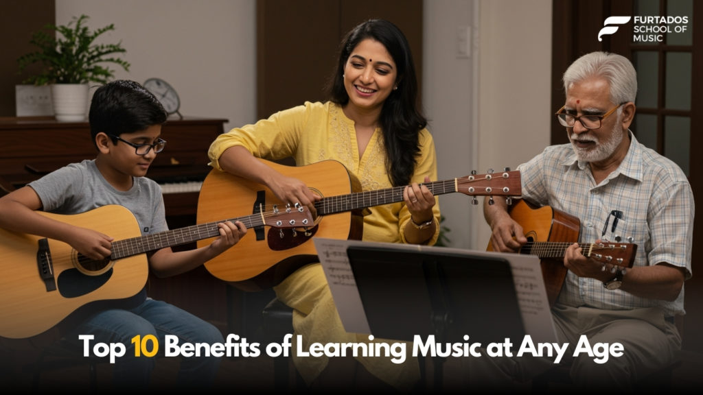 Top 10 Benefits of Learning Music at Any Age!