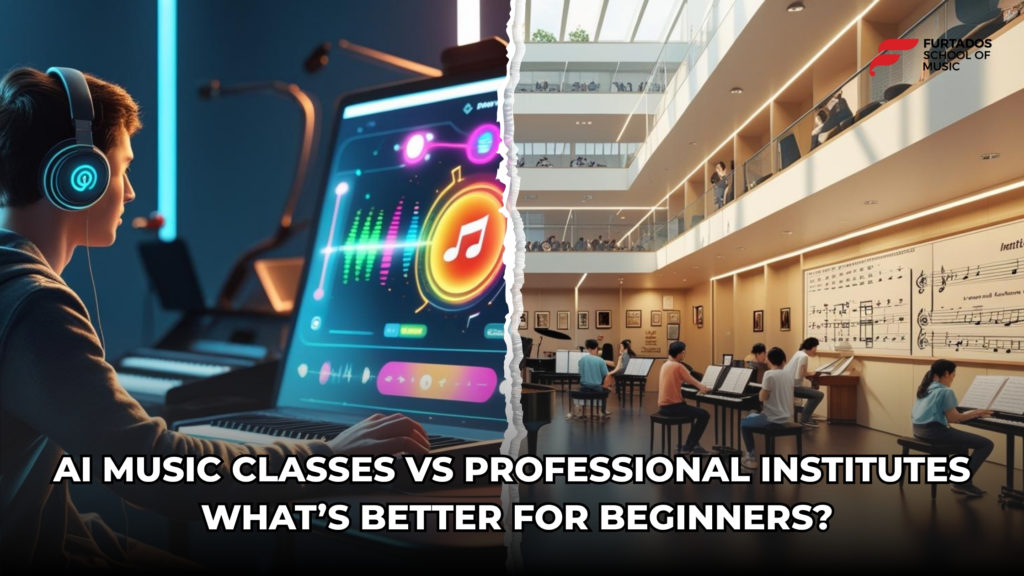 AI Music Classes vs Professional Institutes: What’s Better for Beginners?