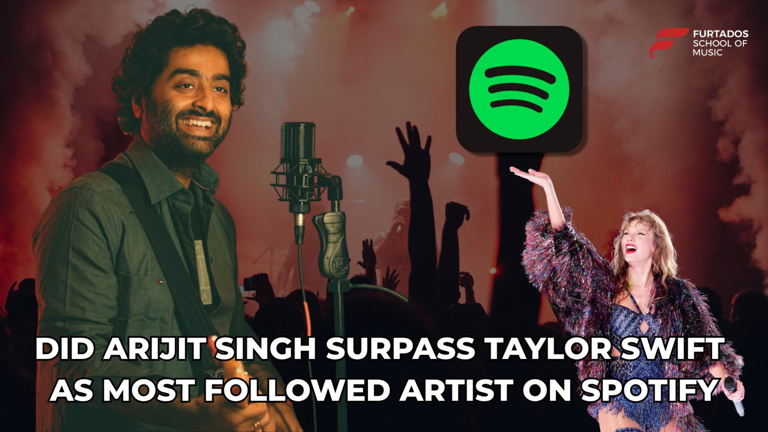 arijit singh surpass Taylor swift