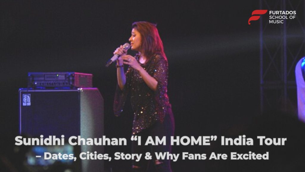 Sunidhi Chauhan “I AM HOME” India Tour – Dates, Cities, Story & Why Fans Are Excited