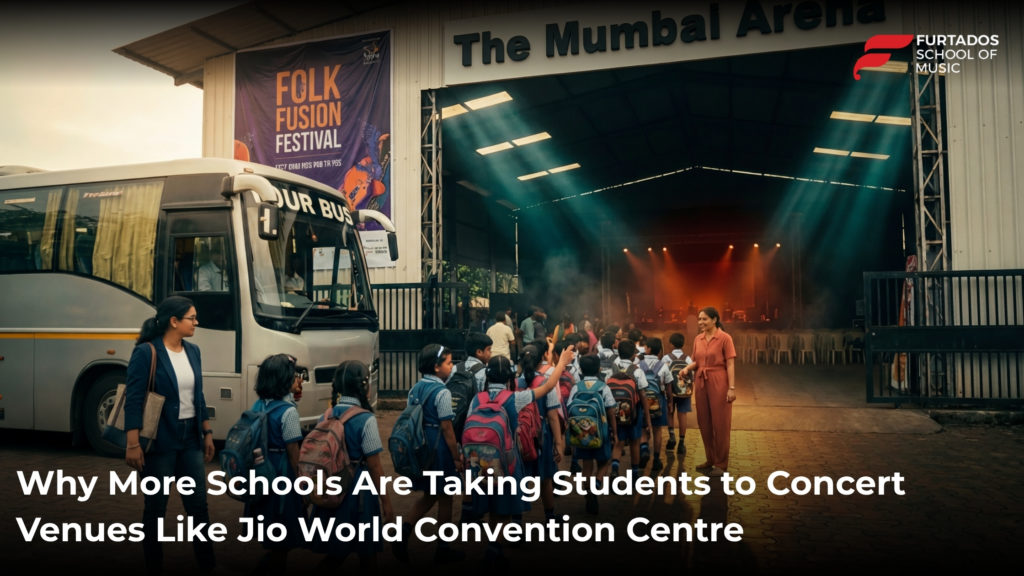 Why More Schools Are Taking Students to Concert Venues Like Jio World Convention Centre –  And How It Influences Music Education Choices