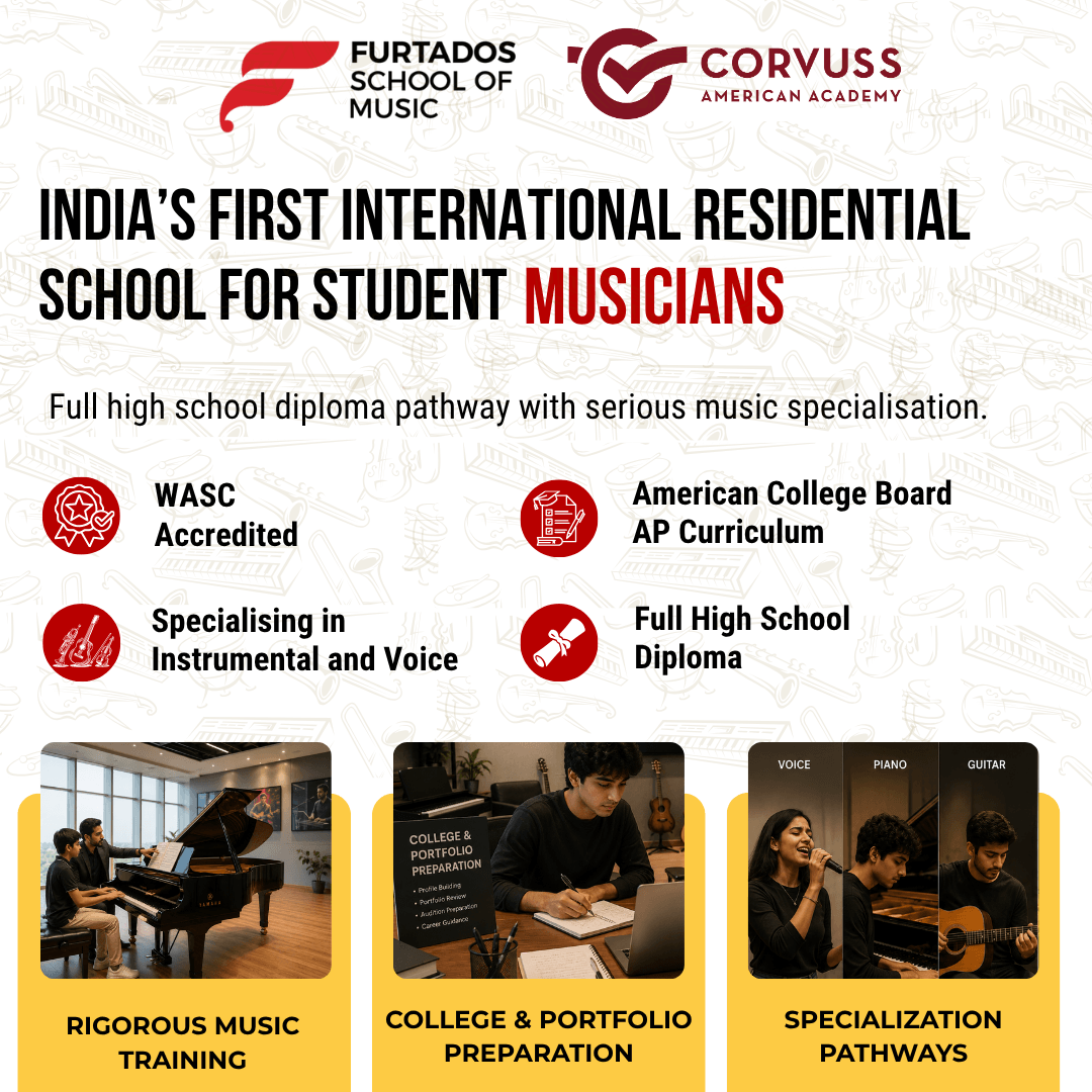 Furtados School of Music × Corvuss American Academy Music Specialization Programme 
