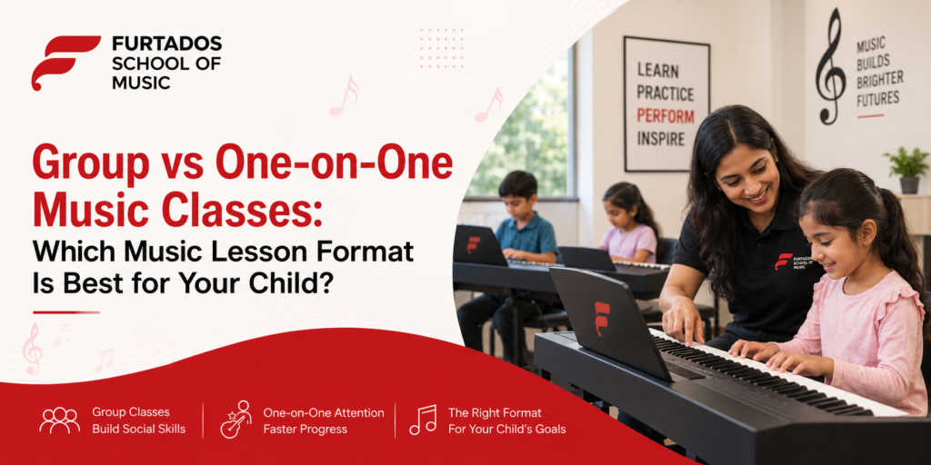 Group vs One-on-One Music Classes: Which Music Lesson Format Is Best for Your Child?