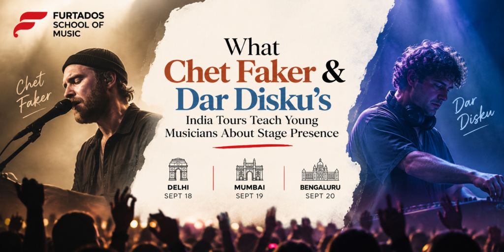 What Chet Faker & Dar Disku’s India Tours Teach Young Musicians About Stage Presence
